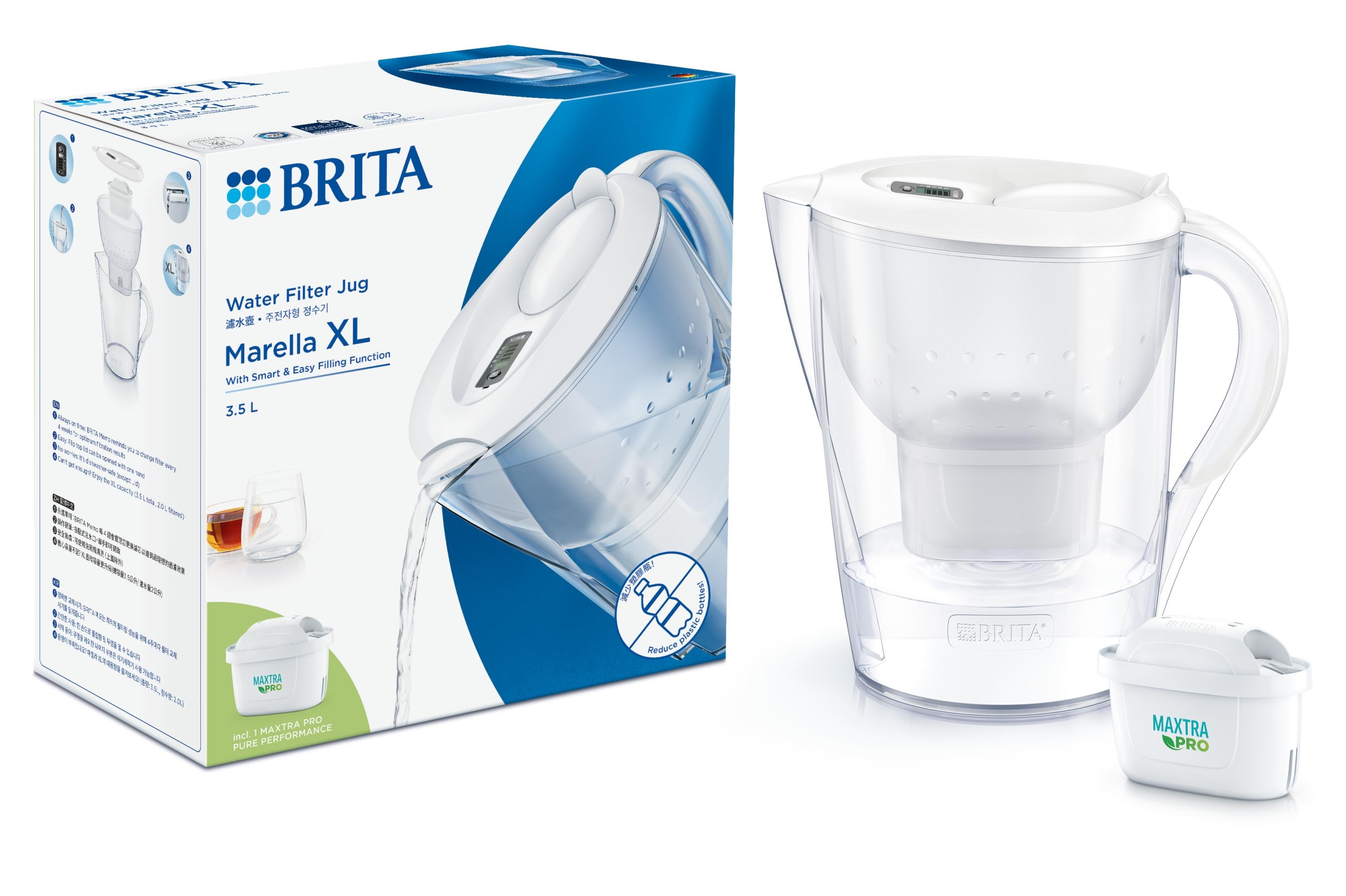 Marella XL Memo white 3.5 L